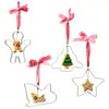 Gingerbread Kisses Sleigh Shaped Cookie Cutter Christmas Ornament