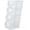White, variant on HOUSE DAY Storage Bins Set of 4, Plastic Storage Containers for Organization and Storage, Muti-Color
