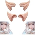 thumbnail image 2 of HOMEYA Orejas de Elfo Disfraces de Halloween Cosplay Puntas de Oreja Prótesis Puntiagudas Regalo de Cosplay de Navidad para Mujeres Niños Adolescentes Hombres (2 Pares), 2 of 3