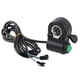 thumbnail image 1 of Conjunto de control de velocidad del acelerador del pulgar de la bicicleta eléctrica universal de 12 V-99 V con botón para scooters de bicicleta eléctrica, 1 of 10