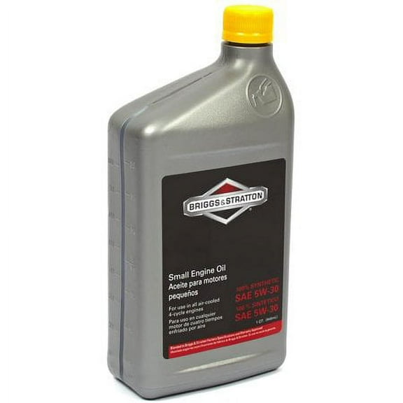 Briggs & Stratton SAE 5W-30 Synthetic Small Engine Motor Oil - 32 Oz. 100074