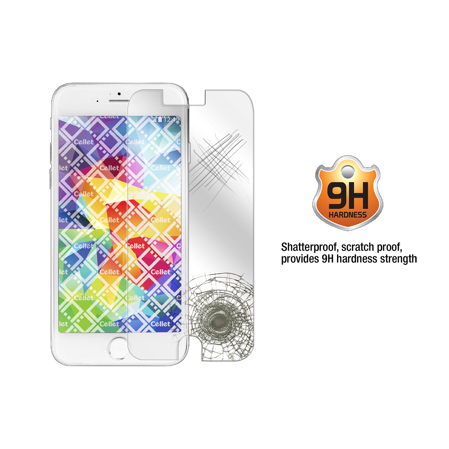 Easy Install Tempered Glass Screen Protector Kit for LG G6 (Exact Perfect Fit)