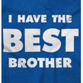 thumbnail image 2 of I Have the Best Brother Cute Sibling Romper Boys or Girls Infant Baby Brisco Brands 18M, 2 of 7