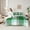 Green, variant on Homewish Classic Geometric Plaid 7-Piece Twin Bedding Sets,Modern Abstract Checkered Bedding Comforter Set,Green White Sheet Sets For Girl Boys,Microfiber Bedroom Decor Reversible
