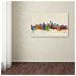 Trademark Fine Art "Seattle, Washington" Canvas Art by Michael Tompsett