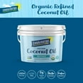 thumbnail image 5 of Carrington Farms Organic Refined Coconut Oil, Gluten Free, Non-GMO Verified, 1 Gallon, 5 of 6