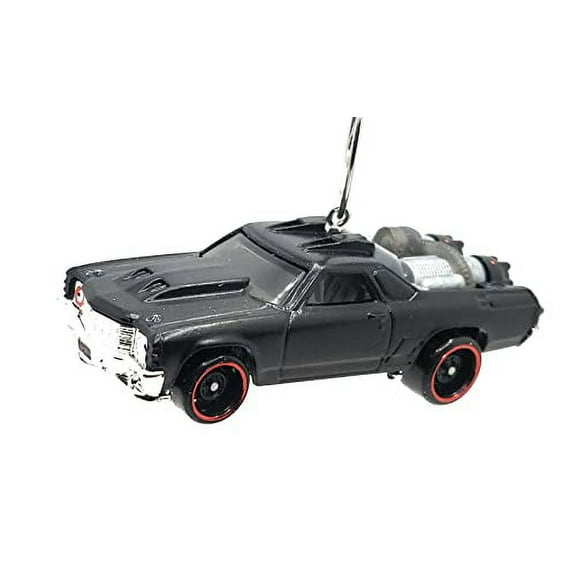 Christmas Ornament for 1971 Chevy El Camino Black