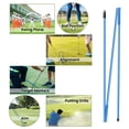thumbnail image 5 of Golf Alignment Sticks 2pcs Collapsible Practice Rods Swing Trainer with Clear Tube Case for Full Swing Aiming Putting Training Blue 2pcs, 5 of 5