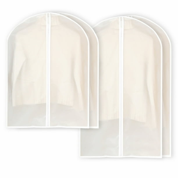 Fundas Para Ropa Desechables - 50 Piezas De 60x100 Cm, Transparentes, Ideales Para Viajes O Guardarropa