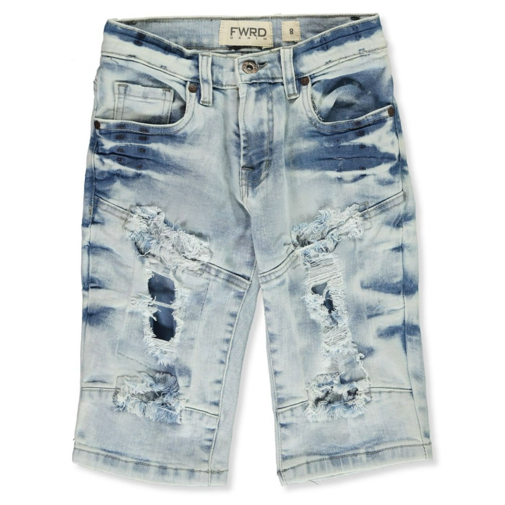 FWRD Denim FWRD Denim Boys' Distressed Denim Shorts (Big Boys
