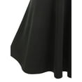 thumbnail image 5 of Rosegal Halloween Plus Size Gothic for Women Cosplay Party Prom Crossover Ruched Knee Length Dress, 5 of 5