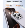 thumbnail image 3 of KOMI Designed for iPhone 16 Pro Max Case,Shockproof Liquid Silicone Protective Phone Case with Soft Anti-Scratch Microfiber Lining Ultra Slim Drop Protection Phone Cover 6.9 inch Morandi Pink, 3 of 5