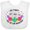 AA-White, variant on Inktastic My 1st Dia De Los Muertos with Sugar Skulls and Flowers Boys or Girls Baby Bib