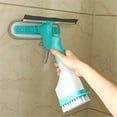 thumbnail image 5 of Ongmies 4-In-1 Window Cleaning Kit Window Vacuum Scraper Window Cleaning Tool with Spray Brush Cleaner Wipe Multi-Head Cleaning Brush for Shower Wall Glass Car Windshield Countertop, 5 of 9