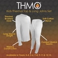thumbnail image 2 of Kids Thermals Top And Bottom Set | THMO | Fleece Base Layer Top & Johns, 2 of 5