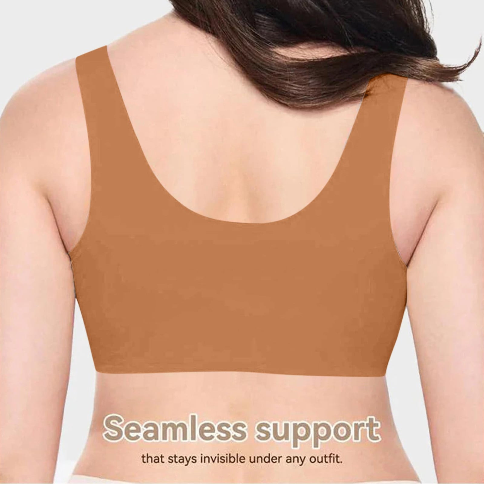 Plus Size Bras for Women Jelly Bra Lifting Wire Jelly Bra Supportive Bras Comfort And Soft Breathable