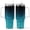 Turquoise, variant on Ombre Leopard Glitter 40 oz Insulated Double Wall Stainless Steel Tumbler with Handle and Straw, Lid, Large Travel Mug Fits in Cup Holder, Cup Gift for Women(Turquoise)