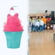 thumbnail image 5 of Disfraz de cupcake con sombrero, traje de poliéster para cosplay, ideal para cumpleaños y fiestas de disfraces., 5 of 7