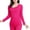 Rose Red, variant on Jiaroswwei 2Pcs Women Winter O Neck Top Long Pants Thermal Underwear Shaper Sleepwear Set