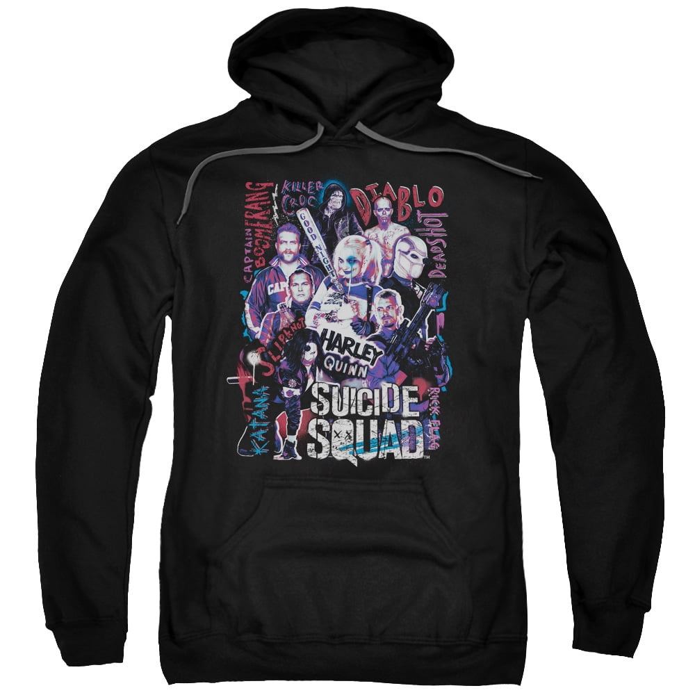 black squad hoodie