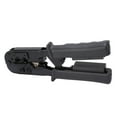 thumbnail image 3 of "Premium Ratcheting Crimping Tool for RJ45/RJ11/RJ12 - All-in-One Wire Stripper, Cutter & Network Cable Crimper with Corrosion-Resistant Carbon Steel Blades", 3 of 7