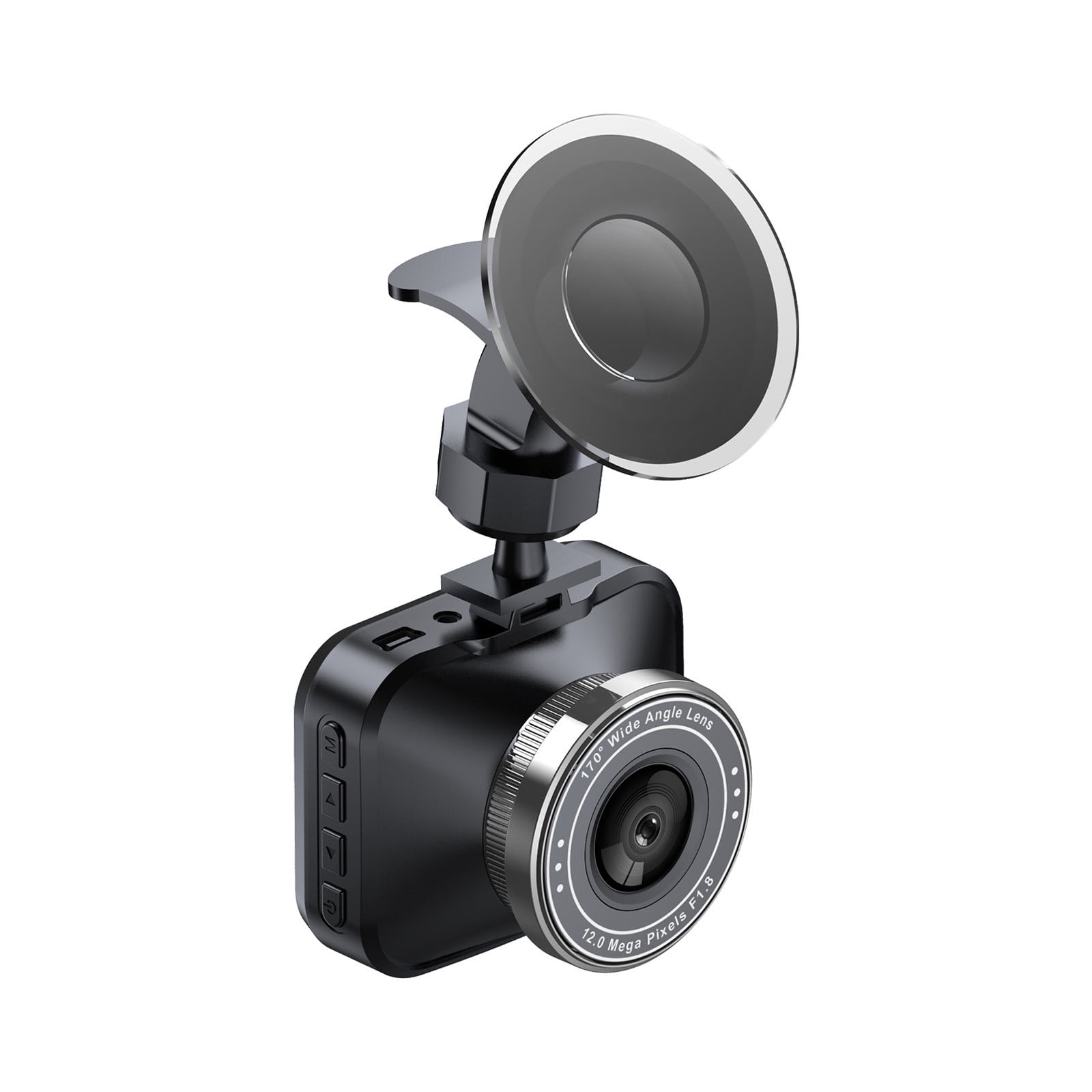 Kieccall True 1080P HD Dash Cam - Night Vision, 170° Wide Angle, 24H Parking Monitoring, Loop Recording & Motion Detection For Full Protection
