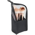 thumbnail image 1 of Bolsa de viaje para brochas de maquillaje, bolsa de almacenamiento portátil para tazas, bolsa impermeable para brochas de maquillaje, juego de brochas de maquillaje profesional Ormromra  CZMR-ST115-1, 1 of 8