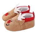 thumbnail image 5 of Baby Prewalkers Cotton Winter Shoes for Baby Wearing Coffee Color NonSkid Lightweight Size 06 Months, 5 of 5