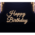 thumbnail image 4 of Golden Sparkle Birthday Banner Happy Birthday Festive Decoration Elegant Design for Birthday Party Indoor Celebration Event Decoration, 4 of 8
