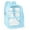 Sky Blue, variant on Ybomd,Purple Transparent Backpack, PVC Fabric Bookbag with Reinforced Strap, Large Capacity for Outdoor Travel, Waterproof & Durable