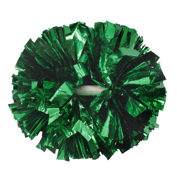 Pompones Lovecheer de 36 cm, color verde metalizado, 2 unidades