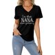 thumbnail image 2 of Camiseta informal de mujer con estampado de corazones de San Valentín: cuello redondo, manga corta, mezcla suave de poliéster y spandex para climas cálidos., 2 of 4