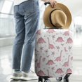 thumbnail image 2 of Pink Dinosaur and Bird Pattern Luggage Cover Fashion Suitcase Cover Baggage Covers Fit 25-28 Inch Luggage (Go Travel), 2 of 5