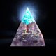 thumbnail image 4 of Pirámide de orgonitaamatistaperidotochakraenergía curativaartesanía de cristal (D) Ndcxsfigh Nuevos Originales, 4 of 5