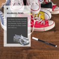 thumbnail image 5 of Marker Pens Permanent Colors For DIY Clothes Shoes white, 5 of 5