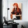 thumbnail image 3 of Wynonna Judd Country Singer Art Celebrity Poster Wall Art Poster Scroll Canvas Painting Picture Living Room Decor Home 24x36inch(60x90cm), 3 of 6