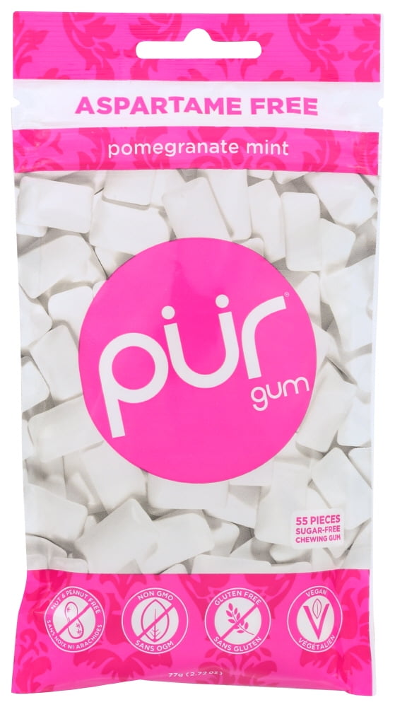 Pur Pomegranate Mint Gum , 2.72 Oz