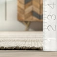 thumbnail image 6 of Rugs USA Hawthorn Striped Wool Area Rug, 7' 6" x 9' 6", Hawthorn Ivory, 6 of 6