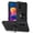 Black, variant on Compatible for TCL K24 / TCL K23 / TCL 50 LE / T434D / T434W Case with Tempered Glass Screen Protector, Magnetic Ring Kickstand Shockproof Cover - Black