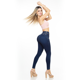 thumbnail image 3 of Jeans colombiano mezclilla stretch Mujer Push Up skinny azul oscuro 11, 3 of 4