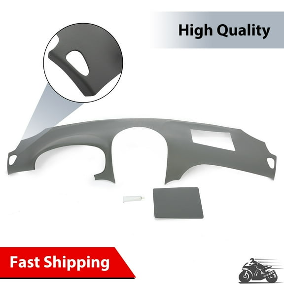 Molded Light  Gray Dash Cover Dashboard Pad Overlay For Toyota Sienna 2004-2010