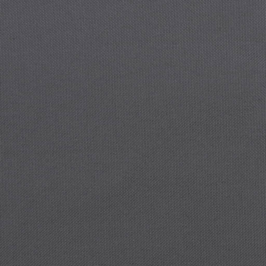 vidaXL Sun Lounger Cushion Anthracite Oxford fabric (100% polyester)