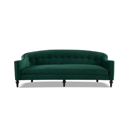 Jennifer Taylor Home Curved Back Sofa Evergreen