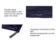 thumbnail image 3 of Soidarity Saco de dormir de lana Polar ultraligero portátil para exteriores, tienda de campaña, cama, saco de dormir cálido de viaje, forro carpas Gris oscuro Soidarity OD009530-01, 3 of 5
