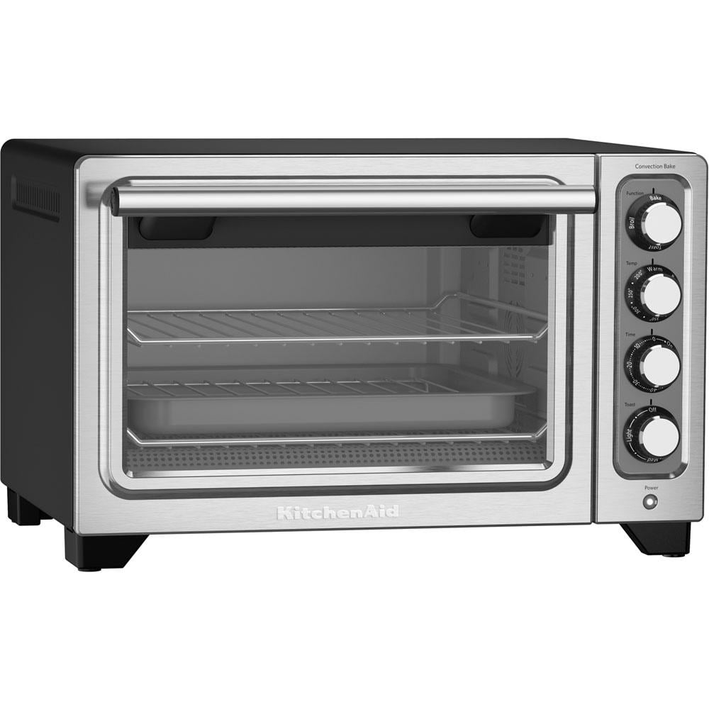 Refurbished KitchenAid KCO253BM Compact 1425 W 4Slice Stainless Steel