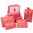 thumbnail image 1 of 7 Set Packing Cubes Travel Luggage Waterproof Organizers, 1 of 7