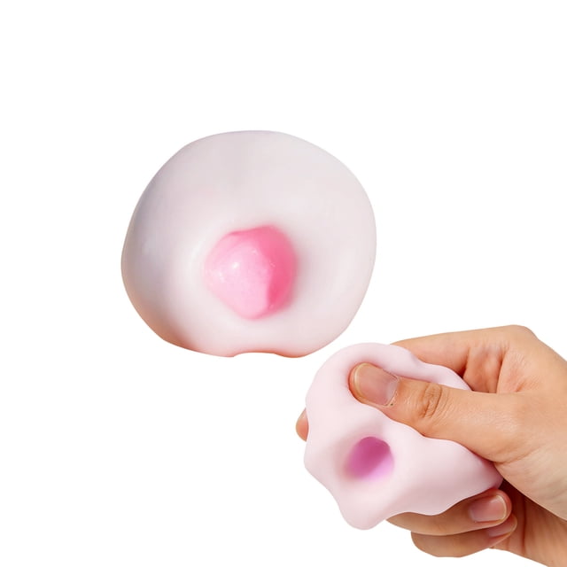 Dpityserensio Squishy Daifuku Fluid Pinch Decompression Toys Rice Cake Pinch Slow Toys 6cm
