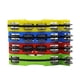 thumbnail image 3 of Sonajeros de mano Sonajeros de campana de mano en forma de pez Tambourine percusión con doble metal Jingles Niños de juguetes musicales educativos para fiesta de bailes juegos Entrega al azar de color Tomshoo Sonajeros de mano, 3 of 6