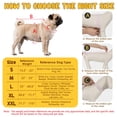 thumbnail image 2 of Chubasquero para perros Bsemax XL amarillo impermeable con arnés reflectante, 2 of 9