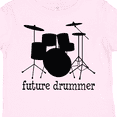 thumbnail image 4 of Inktastic Future Drummer Boys or Girls Toddler T-Shirt, 4 of 5